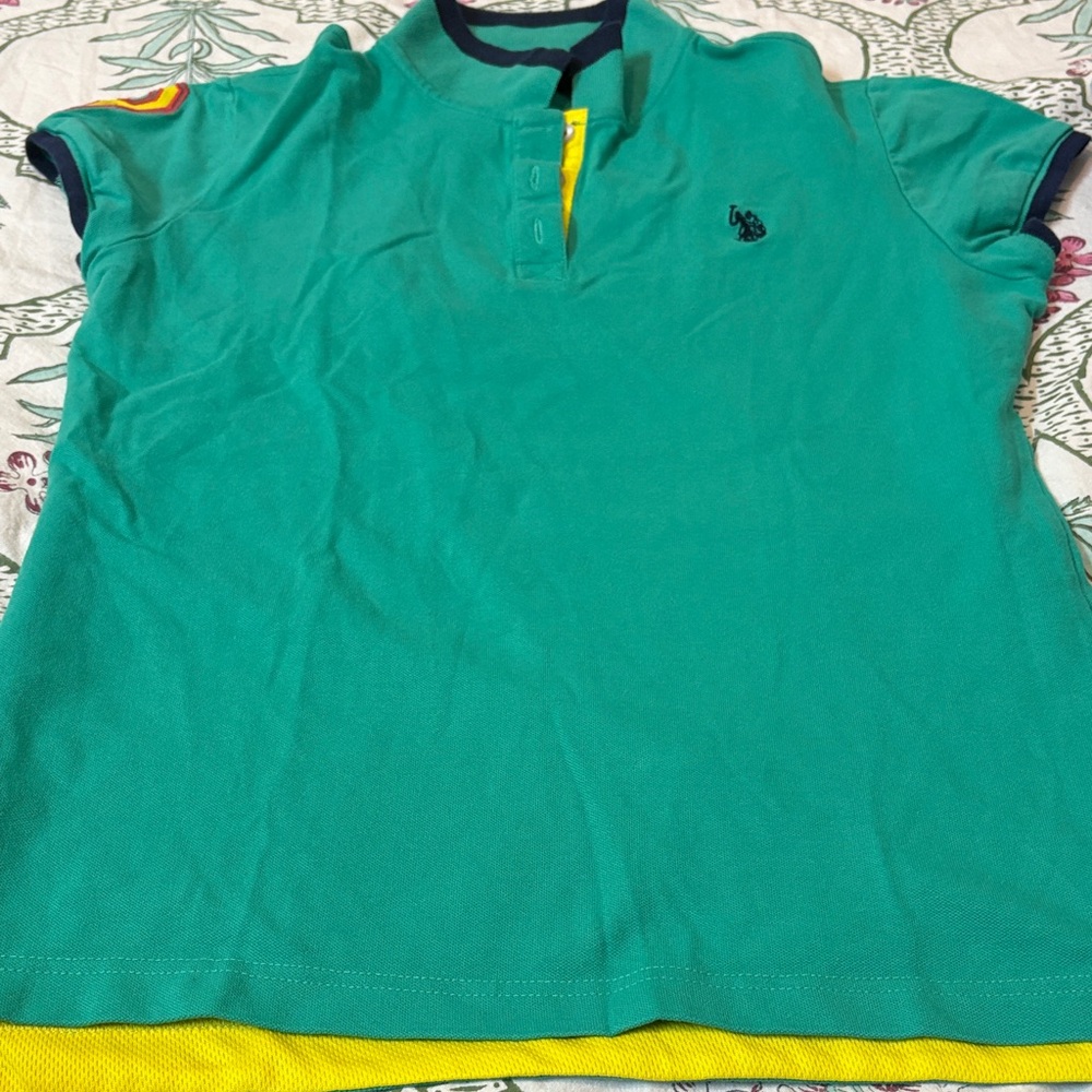 Women’s Teal Polo Shirt
